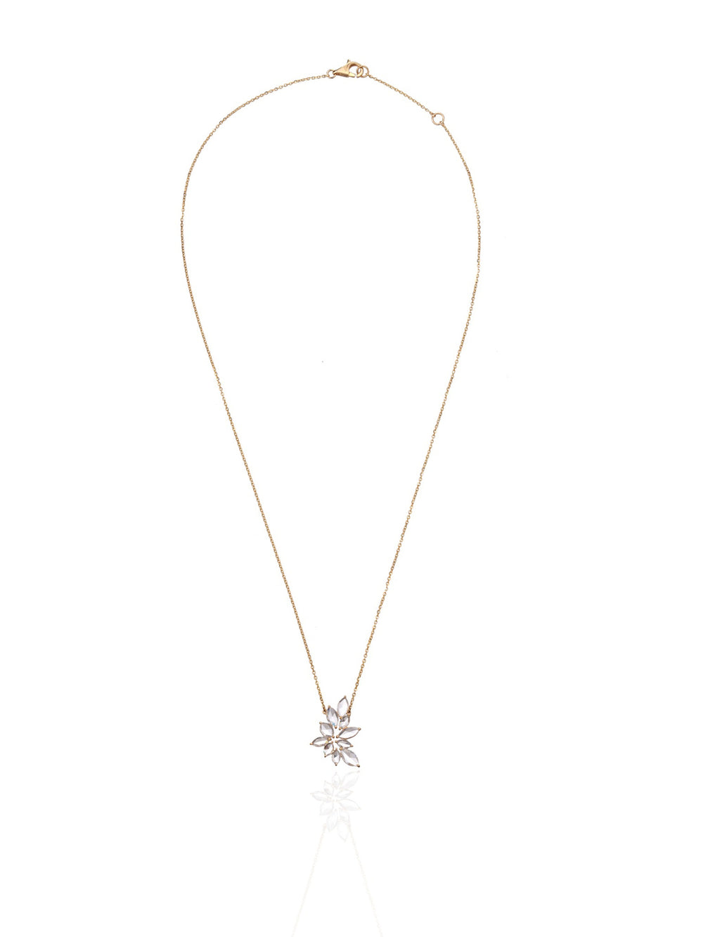 Luna Spark Diamond Pendant Necklace in 18K Gold | Luxury Fine Jewellery