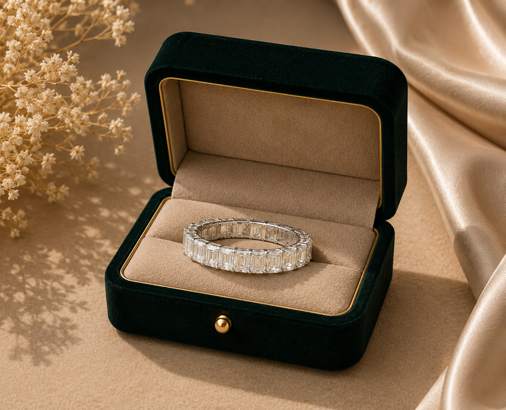Eterna Diamond Band Ring