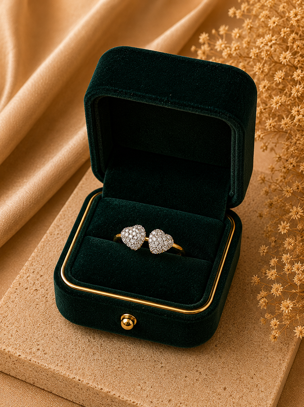Eterna Duet Diamond Ring