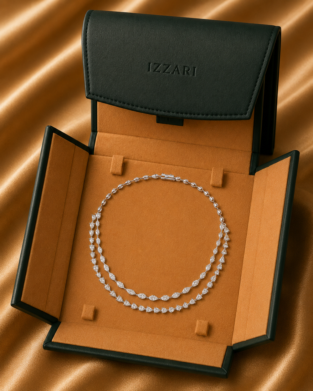 Étoile Diamond Tennis Necklace in 18K Gold | Luxury Fine Jewellery