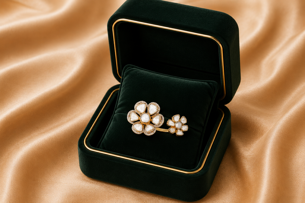 Noor Polki Heritage Ring