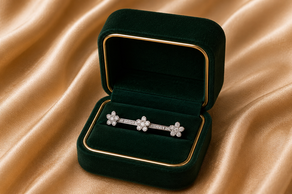 Jasmine Duo Diamond Ring