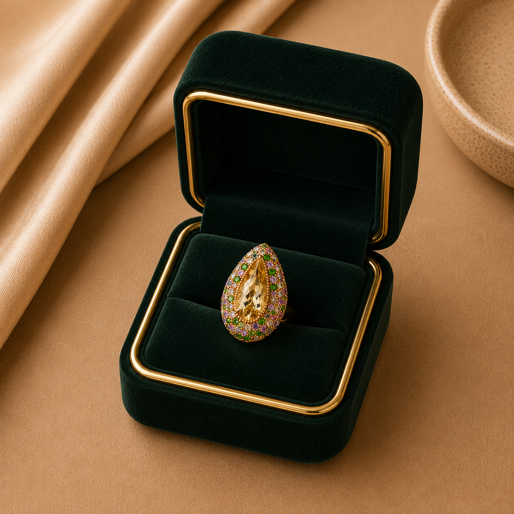 Rosé Carnival Diamond Ring