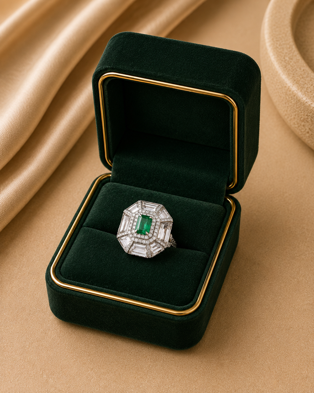 Celestique Ruby Diamond Ring
