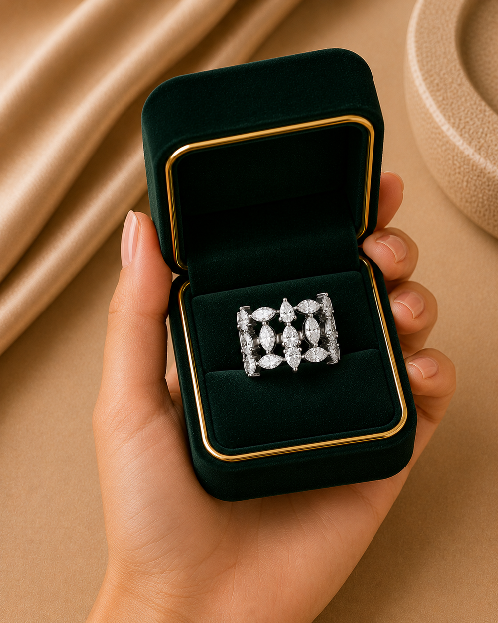 Royale Broadband Diamond Ring
