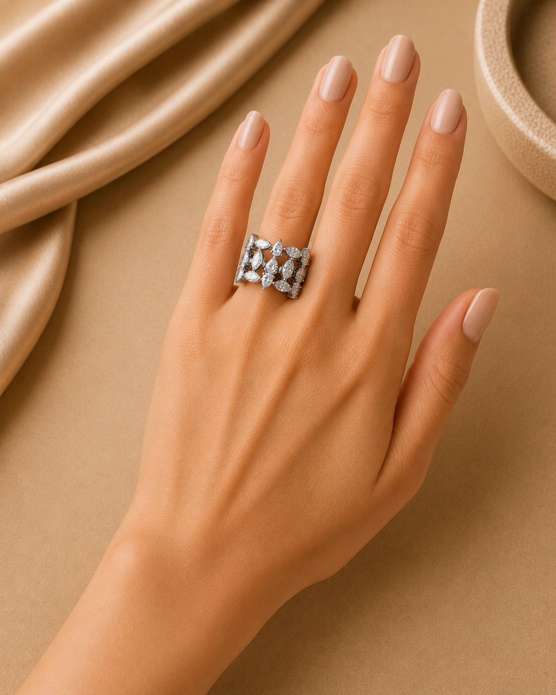 Royale Broadband Diamond Ring