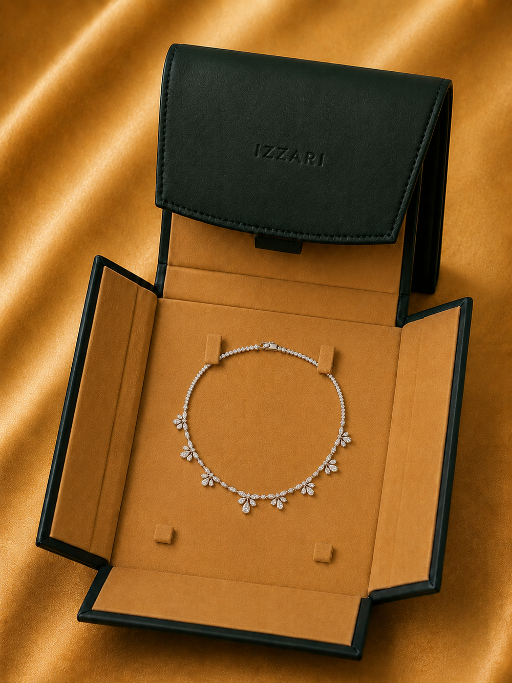 Starlight Drop Diamond Necklace in 18K Gold | Luxury Fine Jewellery