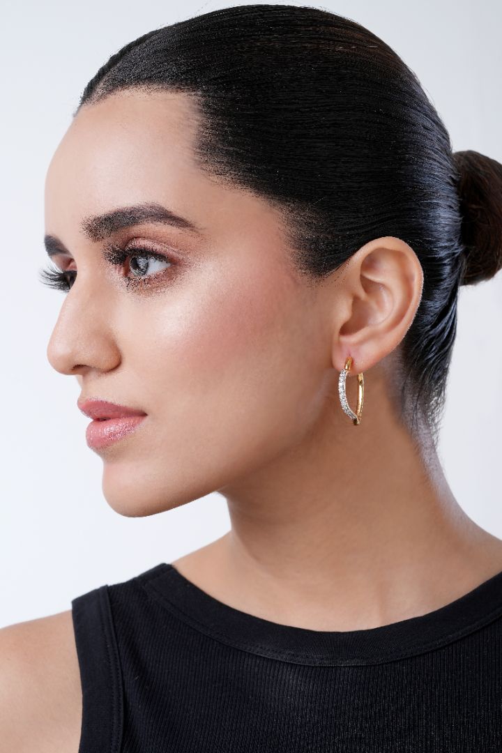 Heart Hoop Earrings