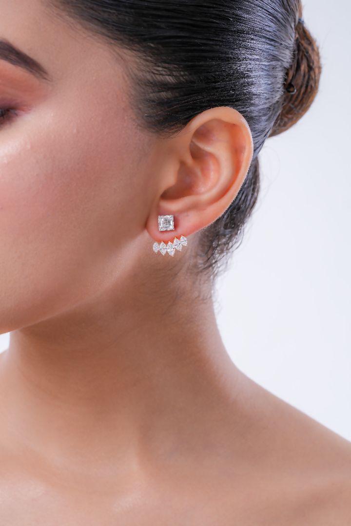 Tiara Marquis Earrings
