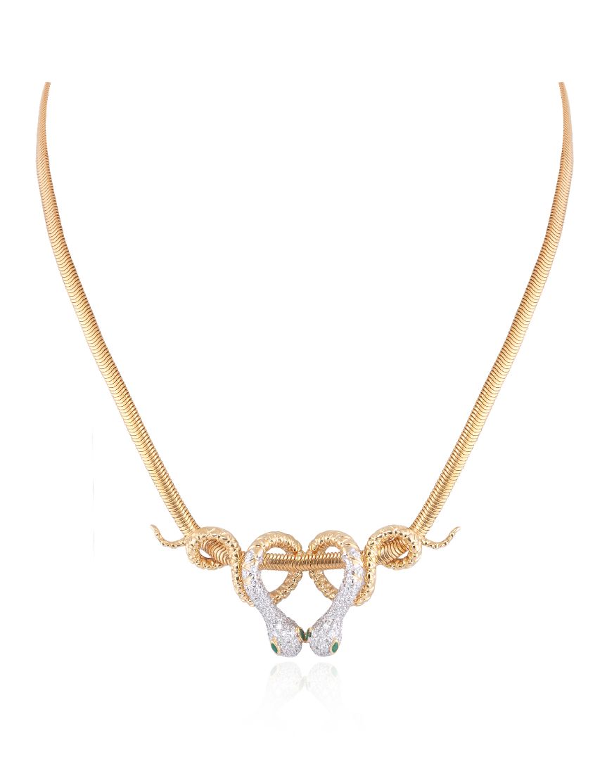 FERAL DUO SNAKE NECKLACE