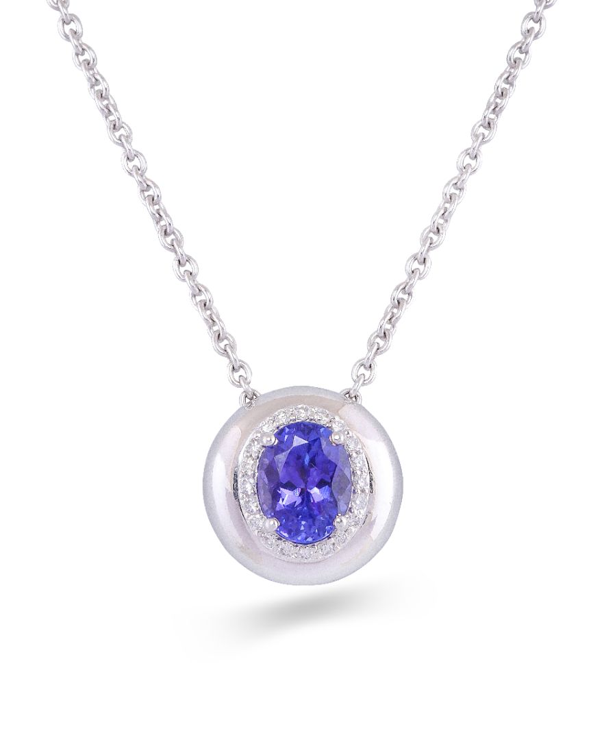 BUBBLE TANZANITE NECKLACE