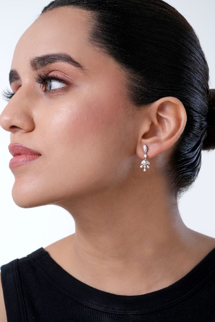 Asterica Pear Fancy Earrings