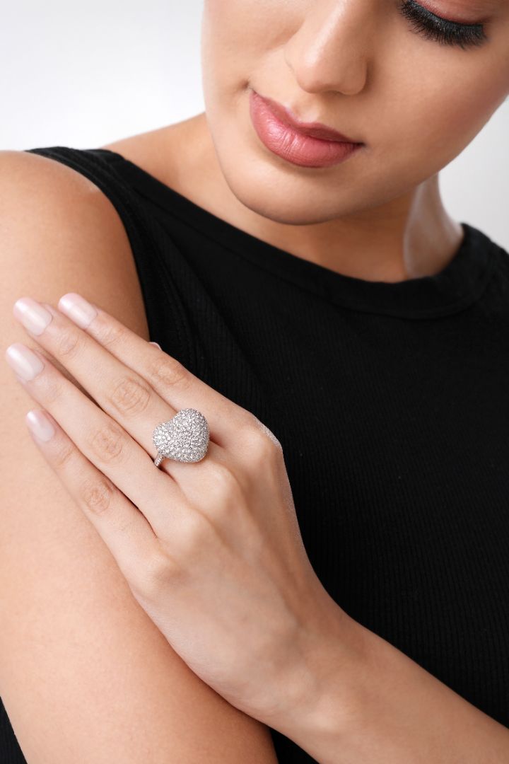 Disco Heart Sugar Ring
