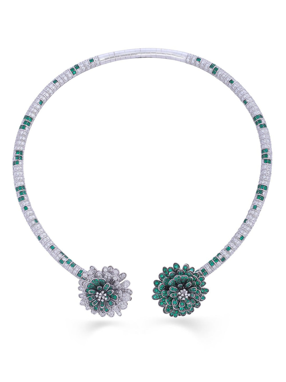 Bloom Diamond Necklace in 18K Gold
