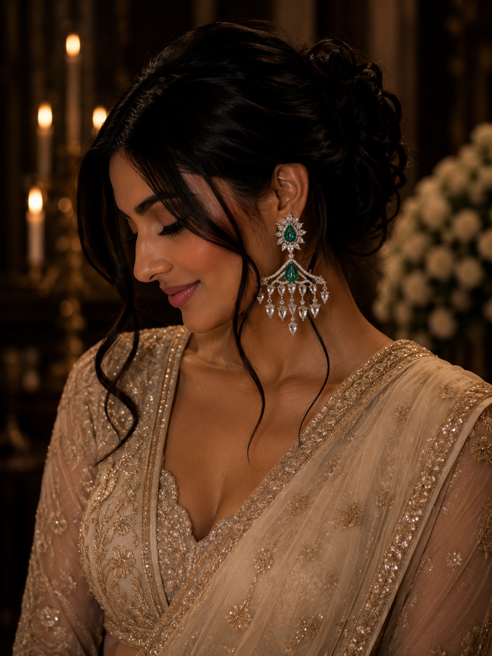 Étoilux Diamond Fringe Earrings