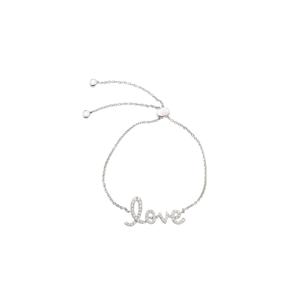 Amoura Diamond Love Bracelet in 18K Gold