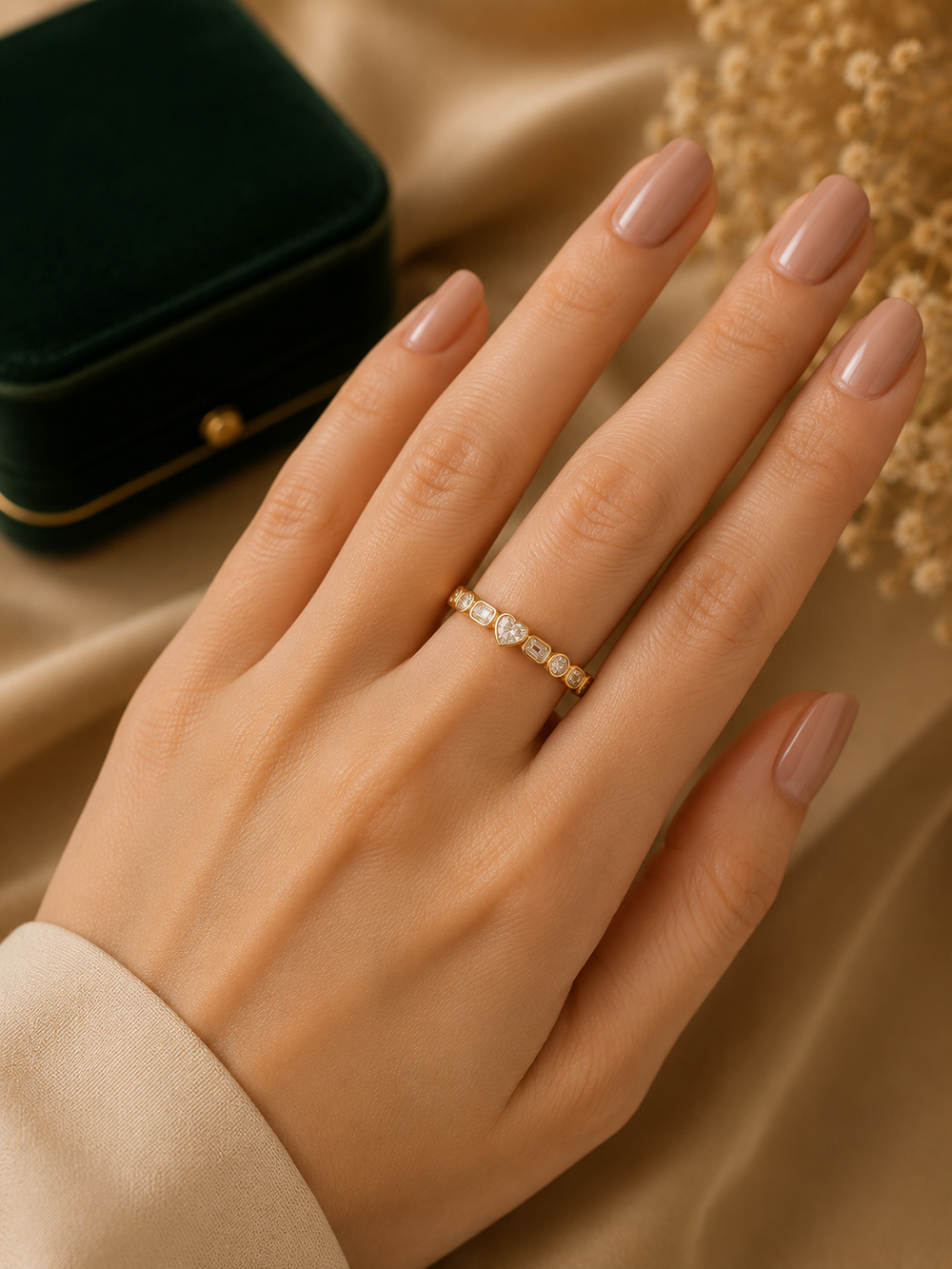 Infinity Luxe Diamond Wrap Ring