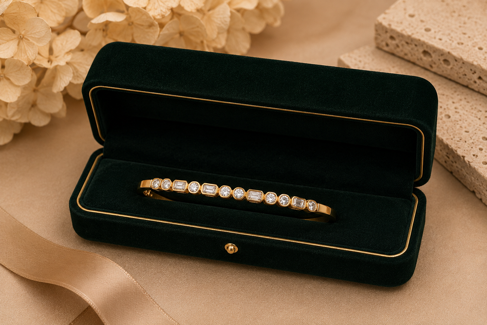 Lumière Diamond Bracelet in 18K Yellow Gold