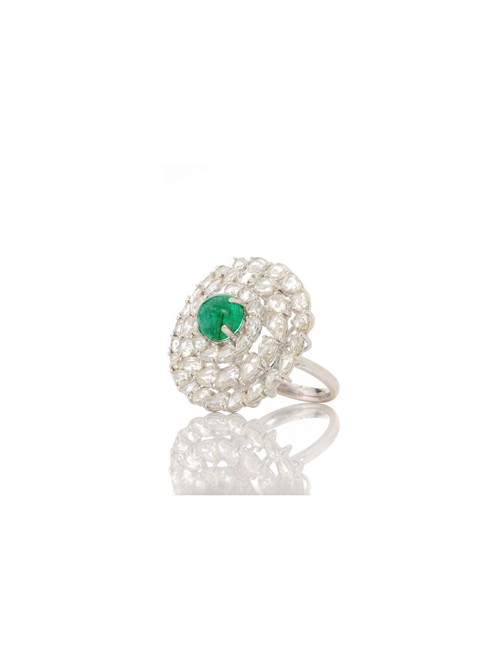 Verde Lumière Diamond Ring