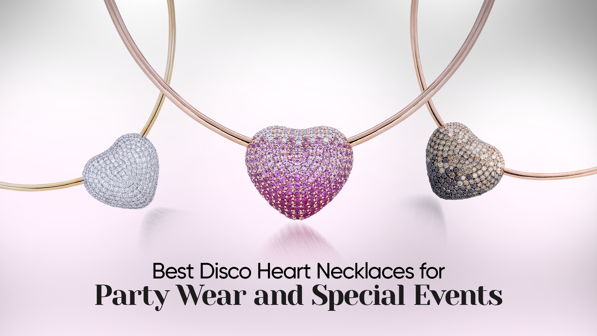 Best Disco Heart Necklaces for Party Wear and Special Events