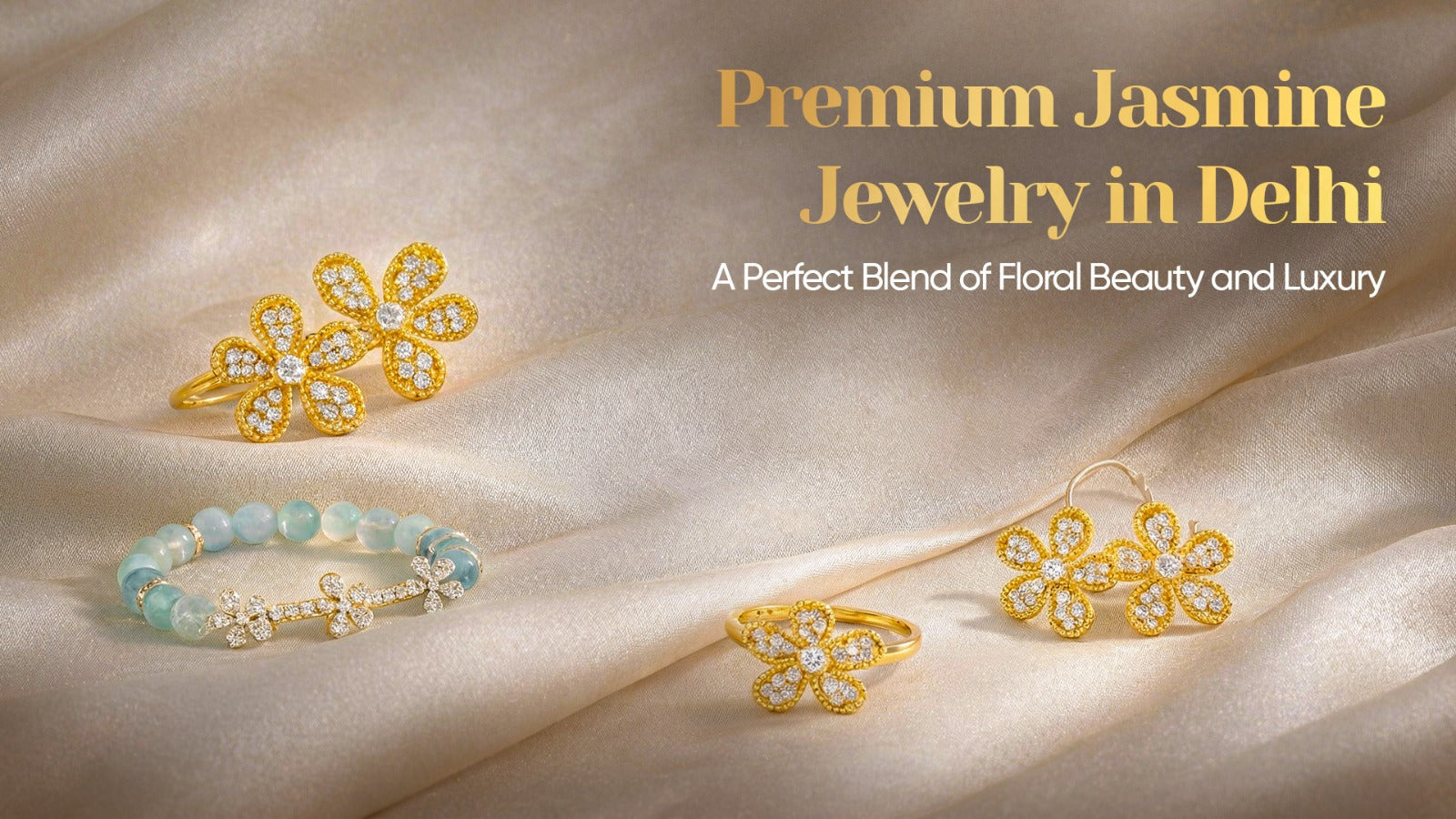 Premium Jasmine Jewelry in Delhi: A Perfect Blend of Floral Beauty and Luxury