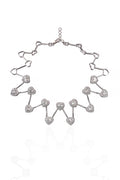 Aurora Heart Diamond Statement Necklace in 18K Gold | Luxury Fine Jewellery