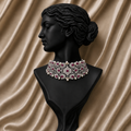 Ruby Royale Diamond Statement Necklace in 18K Gold | Luxury Fine Jewellery