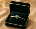 Disco Heart Garden Diamond Bracelet in 18K White Gold