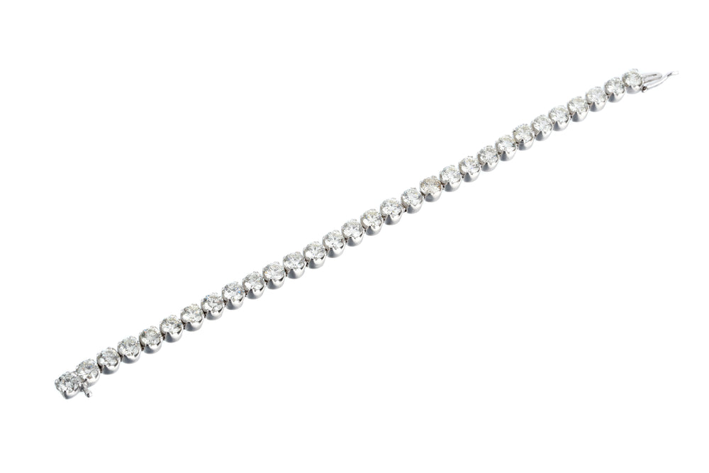Élan Diamond Tennis Bracelet in 14K Gold