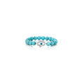 Blue Evil Eye Bracelet | 14K Gold & Natural Diamonds