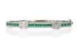 Verde Lumière Diamond Emerald Bracelet in 18K Gold