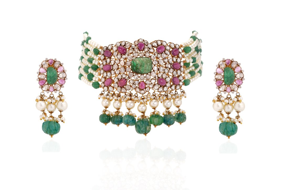 Celestara Gemstone Diamond Heritage Set