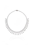 Pink Diamond Statement Necklace in 18K Gold