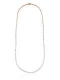 Classic Diamond Chain Necklace in 18K Gold
