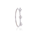 18K White Gold Diamond Charm Bracelet | Natural Diamonds