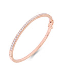 Serenelle Diamond Minimal Bracelet in 18K White Gold