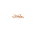 18K White Gold Diamond Bow Ring