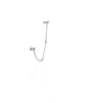 18K White Gold Diamond Ear Chain