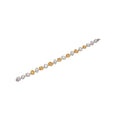 Éclipse Diamond Tennis Bracelet in 14K White Gold