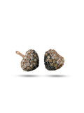 Auréline Petite Natural Diamond Stud Earrings in 18K Gold