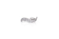 18K White Gold Diamond Wave Statement Ring