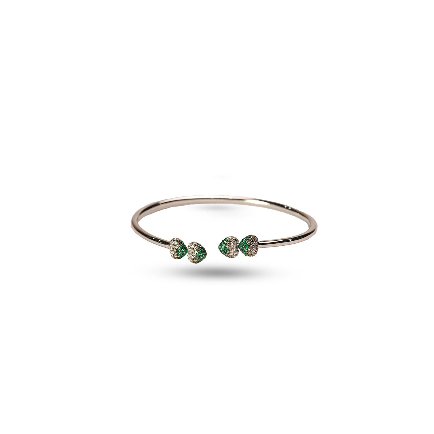 Sweet Disco Garden Diamond Bracelet in 18K White Gold