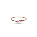 Sweet Disco Strawberry Diamond Bracelet in 18K White Gold