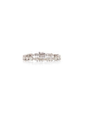Celestique Diamond Tennis Bracelet in 18K White Gold