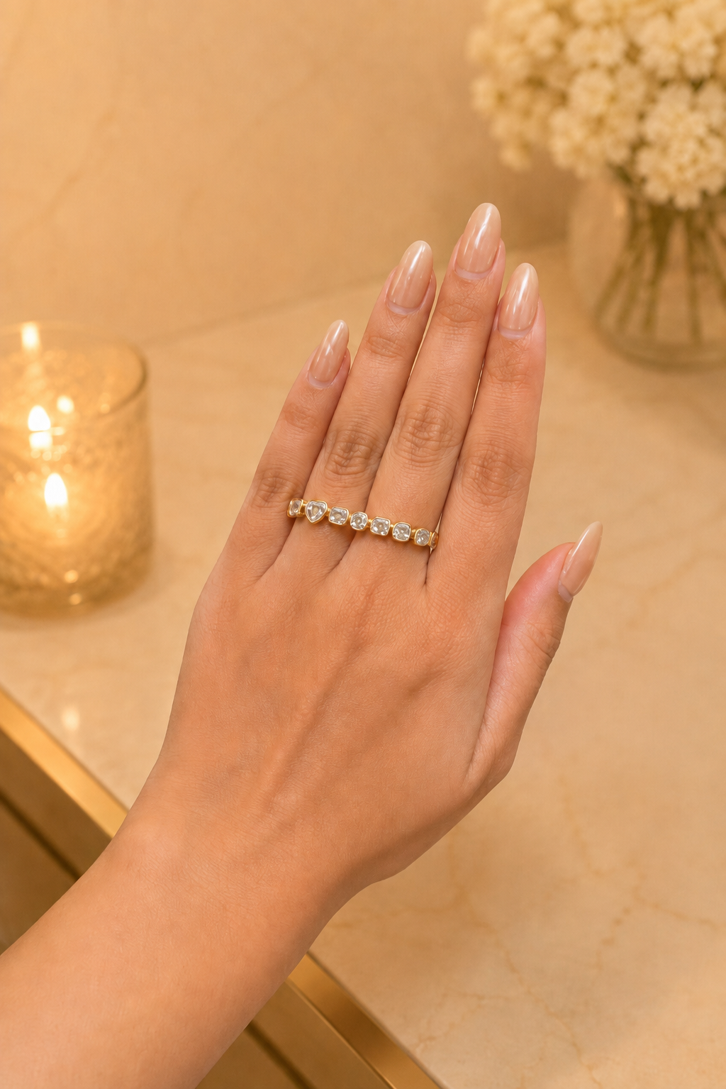 Infinity Luxe Diamond Wrap Ring