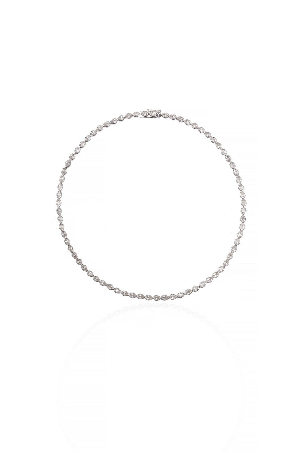 Élan Diamond Tennis Necklace in 18K Gold | Luxury Fine Jewellery