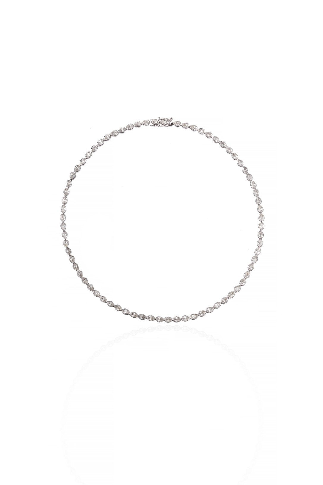 Élan Diamond Tennis Necklace in 18K Gold | Luxury Fine Jewellery