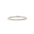 Éclat Royale Diamond Tennis Bracelet in 18K White Gold