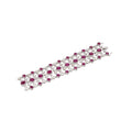 Majestique Royale Diamond Couture Bracelet in 18K White Gold