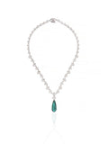 Celeste Curve Diamond Necklace in 14K Gold | Luxury Fine Jewellery